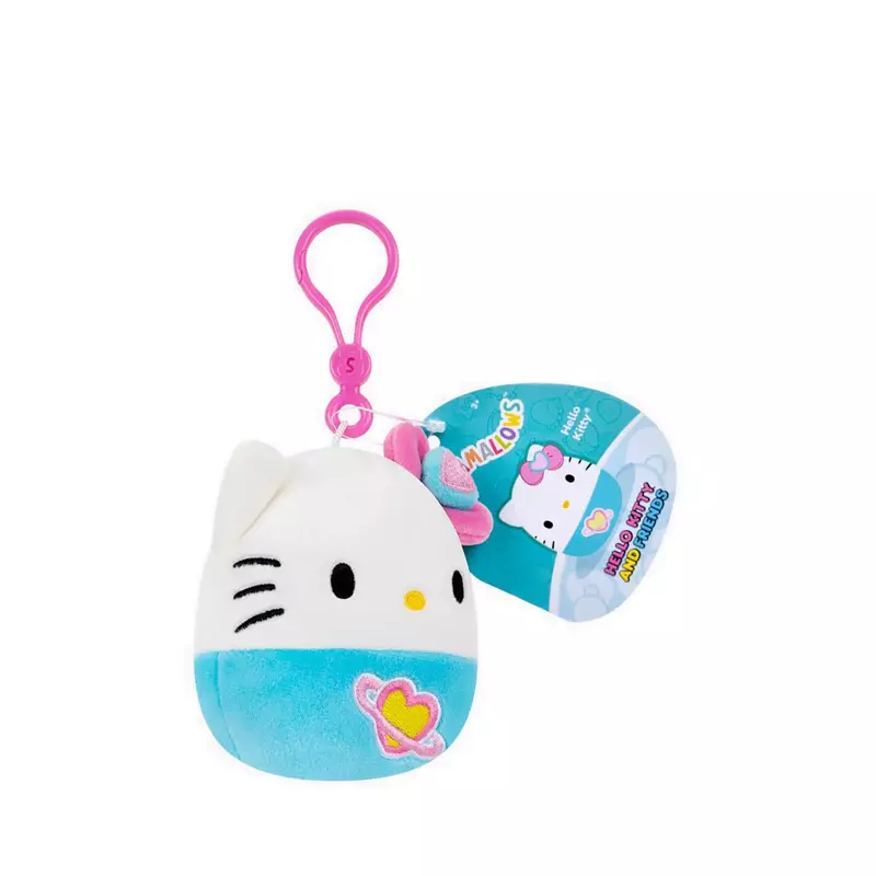 Squishmallows Wave 27 Clip On Plush Kawaii Hello Kity - SQMSQSN01322