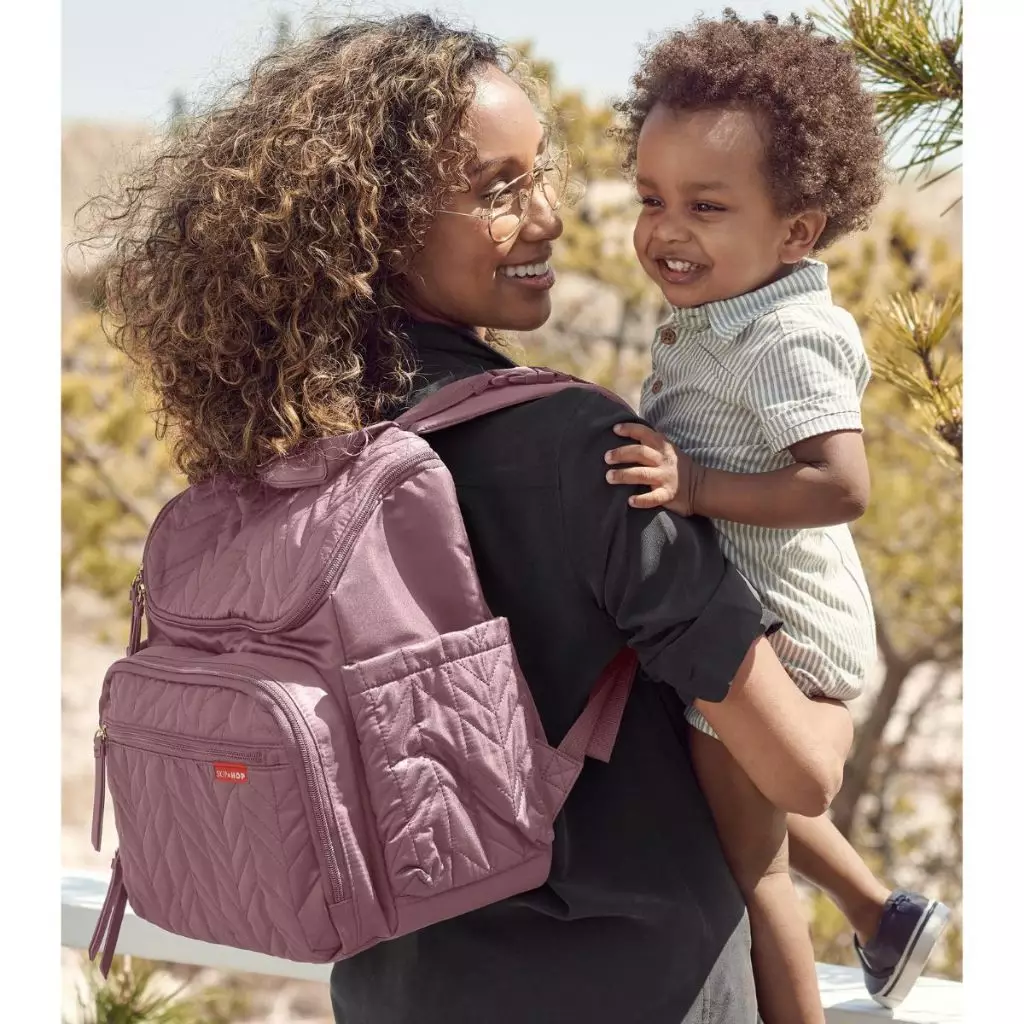 Skip Hop Kids Forma Backpack Diaper Bag Camel - Tas Popok Bayi