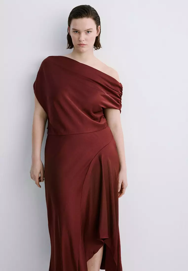 Asymmetrical Flared Dress