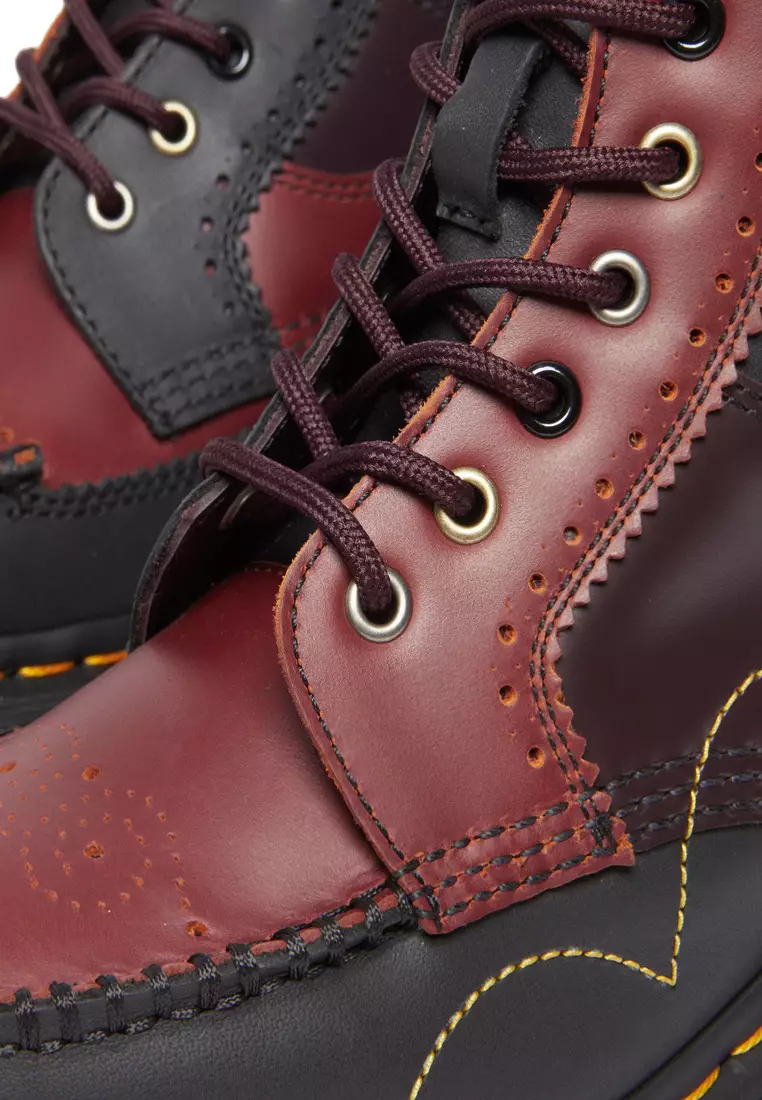 1460 Fused Greasy Abruzzo Smooth Leather Boots Women