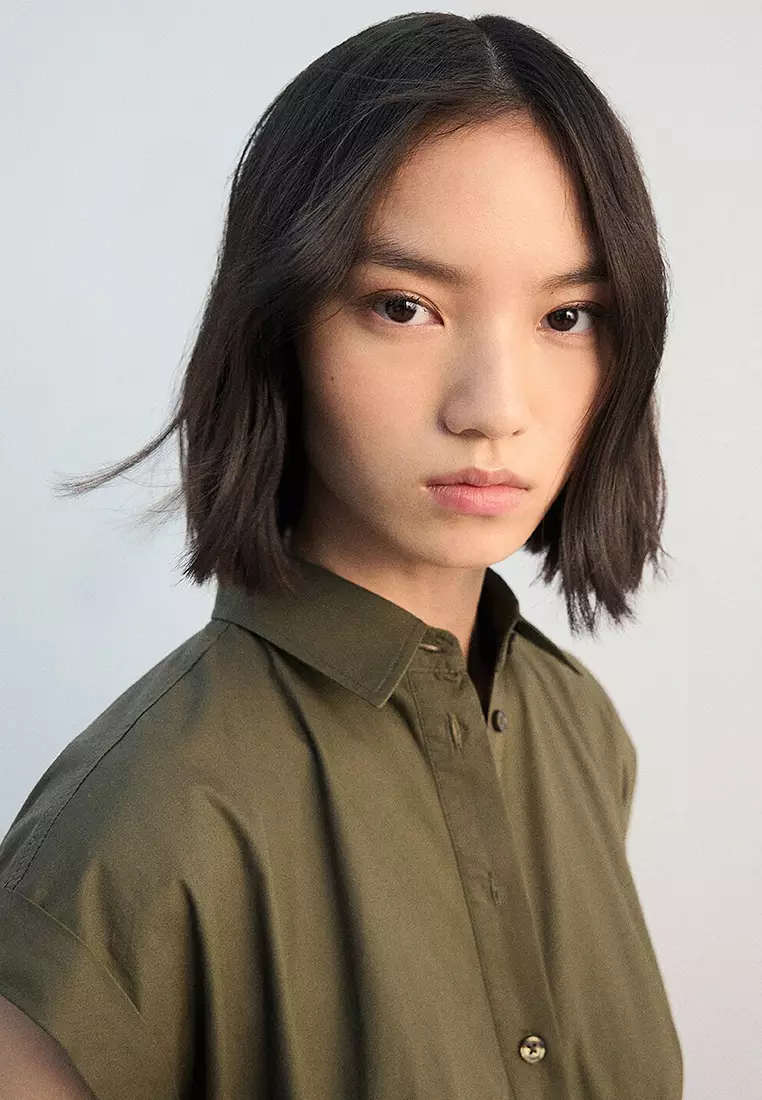 Belt Shirt Dress