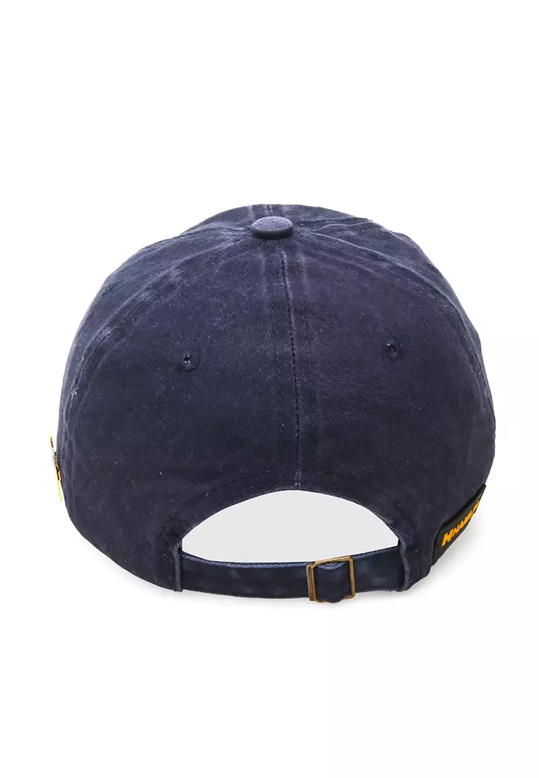 Jahari Aksesoris Fashion Pria Wanita Topi Baseball Logo Bordir Material Jeans ORIGINAL - Navy