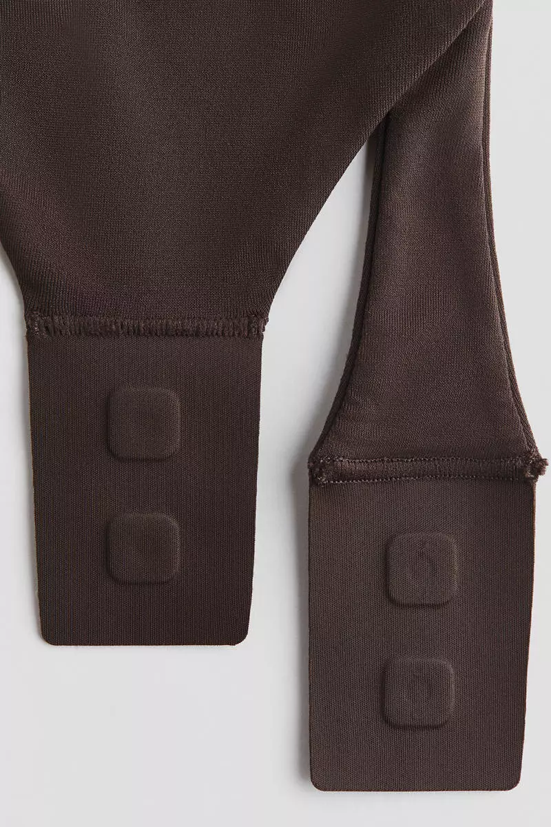 Sculpting Long-sleeved thong body