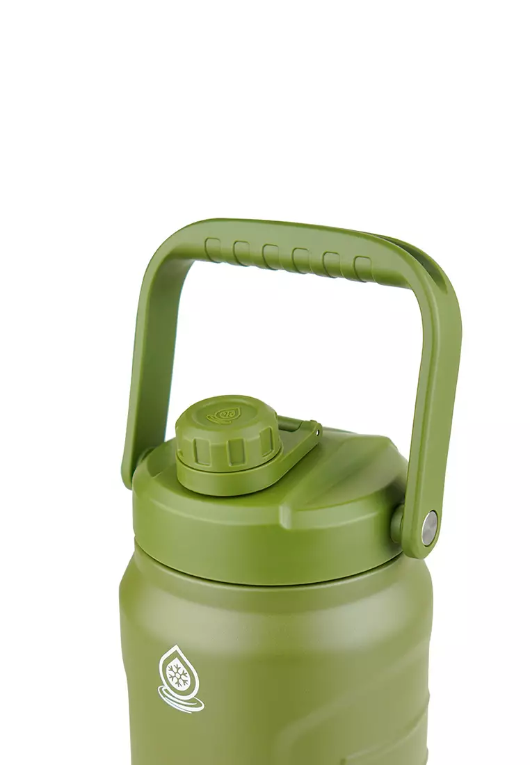 84oz Growler V2 Hunter Green Wide Mouth Water Bottle