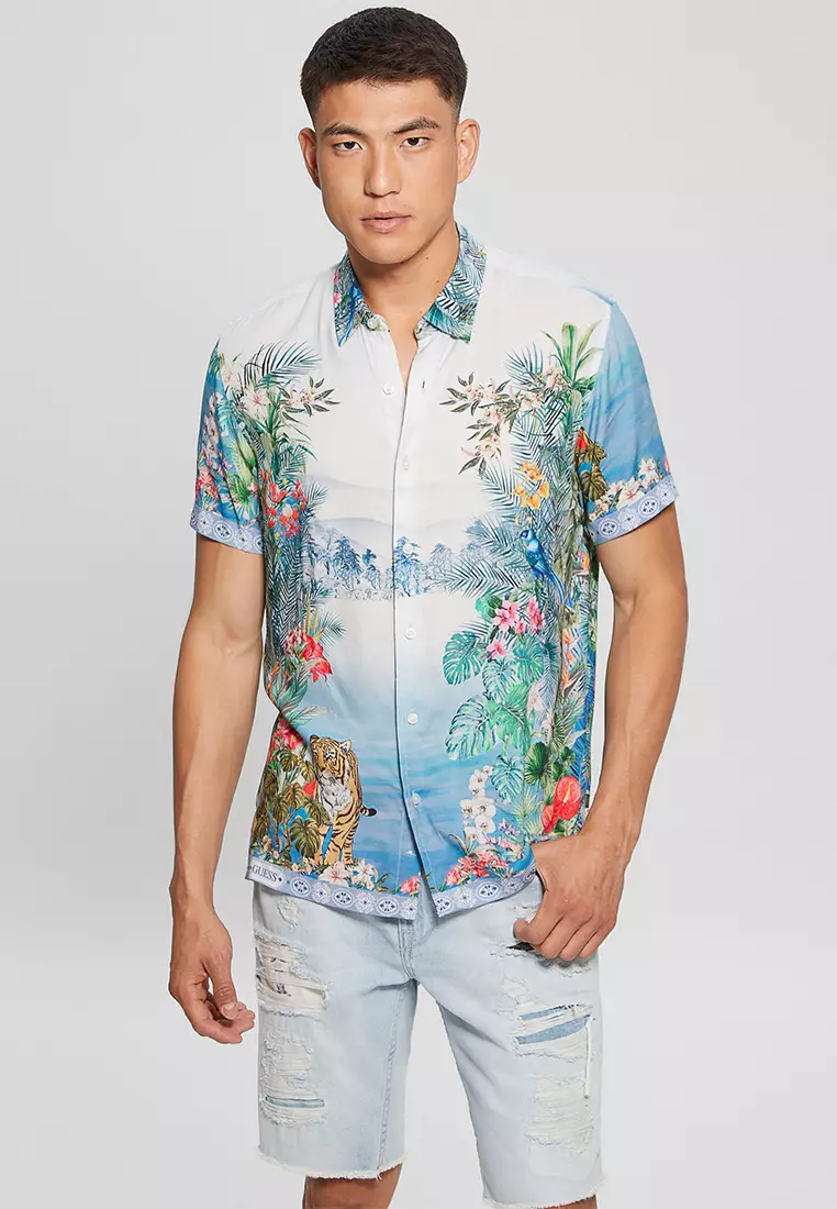 Eco Rayon Floral Shirt