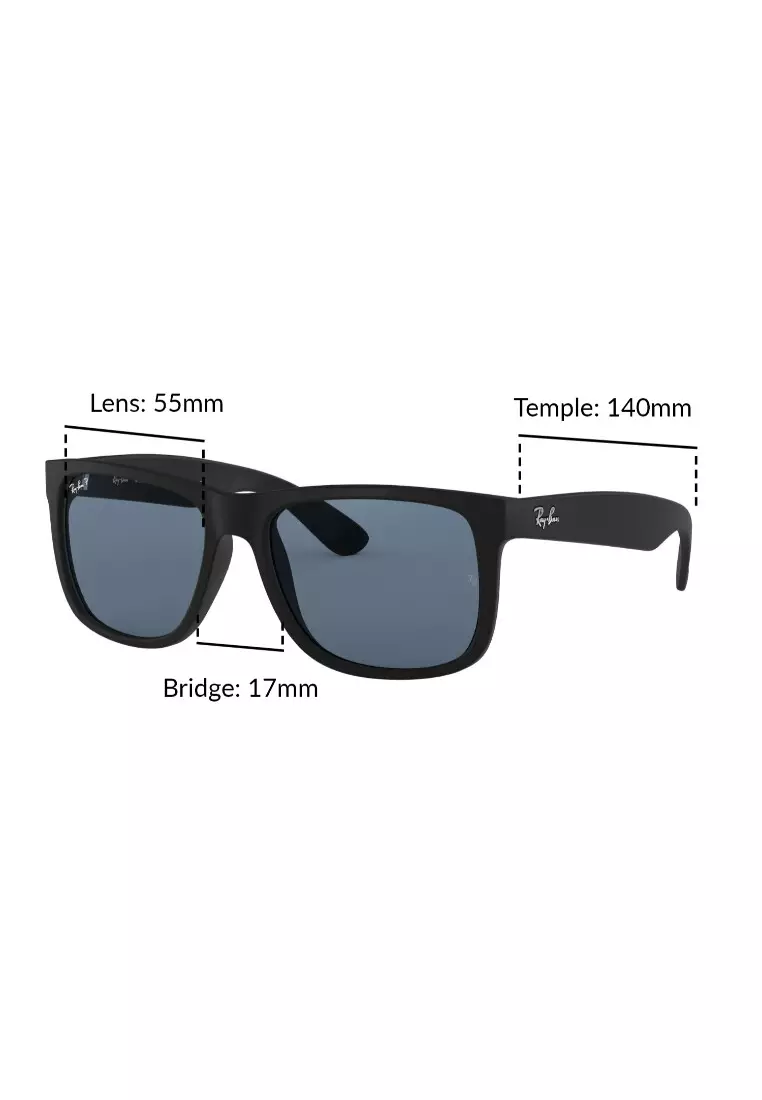 Buy Ray-Ban Justin RB4165F 622/2V Unisex Full Fitting