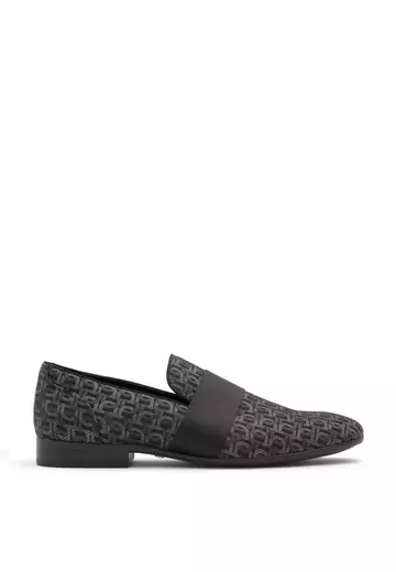 Aldo black loafers mens best sale