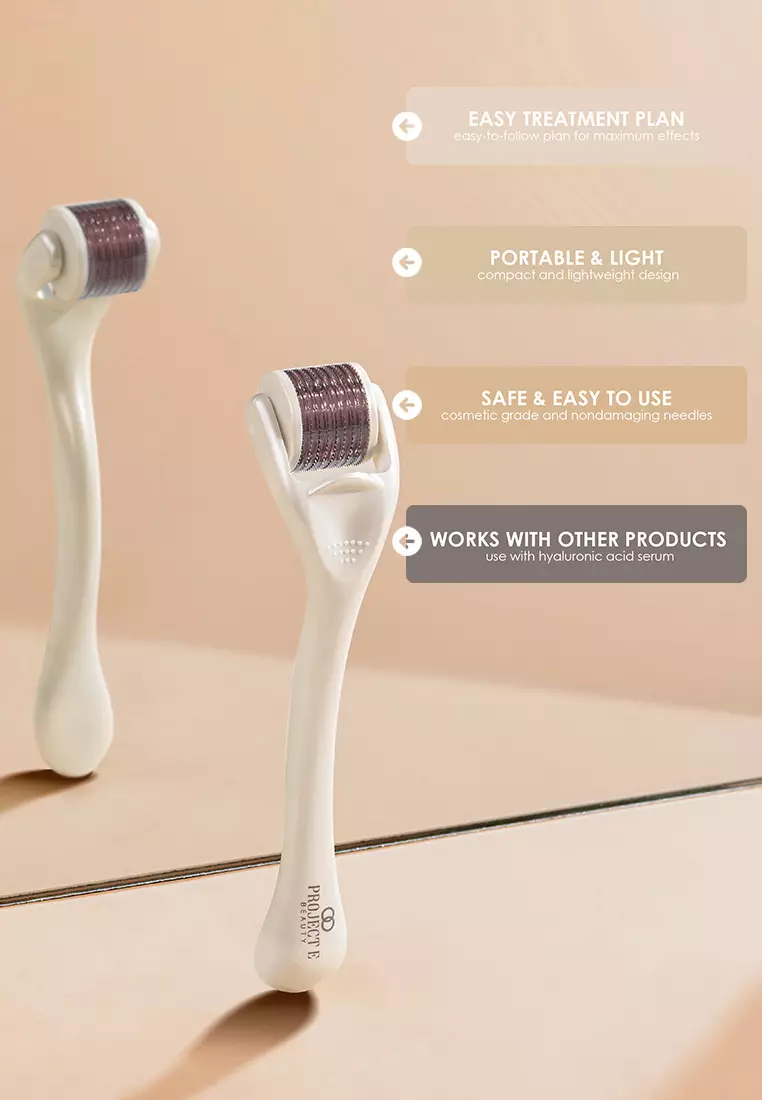 The Derma Roller | 540 Titanium Microneedle Facial Tool