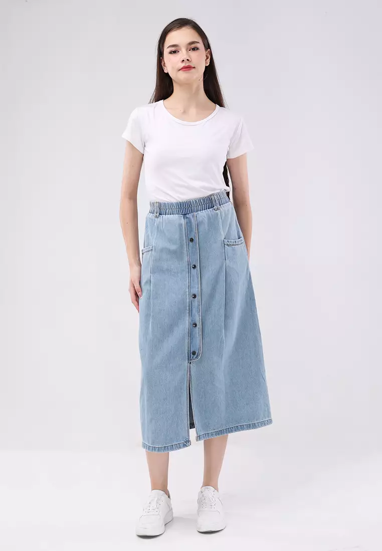 Denim Skirt Ladies