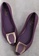 Twenty Eight Shoes purple VANSA Metal Ornament Waterproof Jelly Flats VSW-R519 8D515SH36A4D5AGS_3