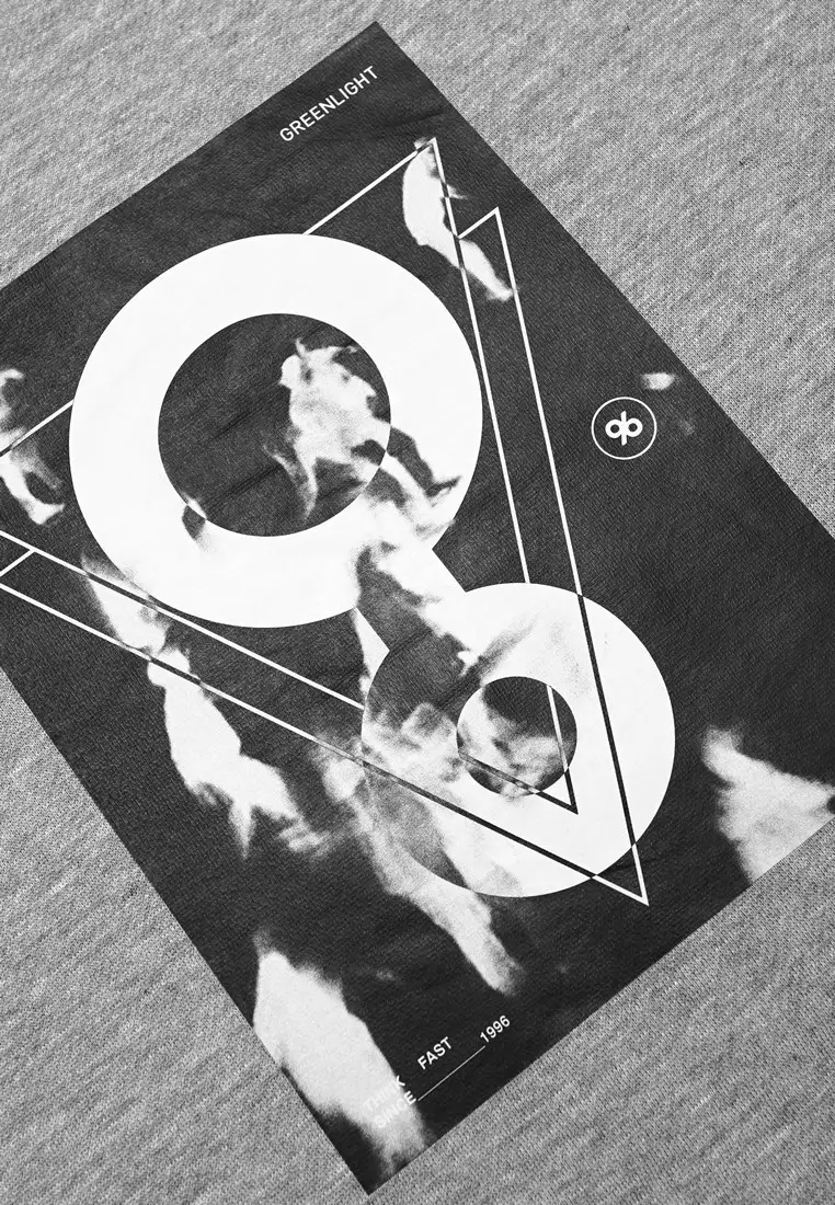 Greenlight Men's Jacket Crewneck Sweatshirt Regular Fit Fleece Peoples Shadow OL-C020425