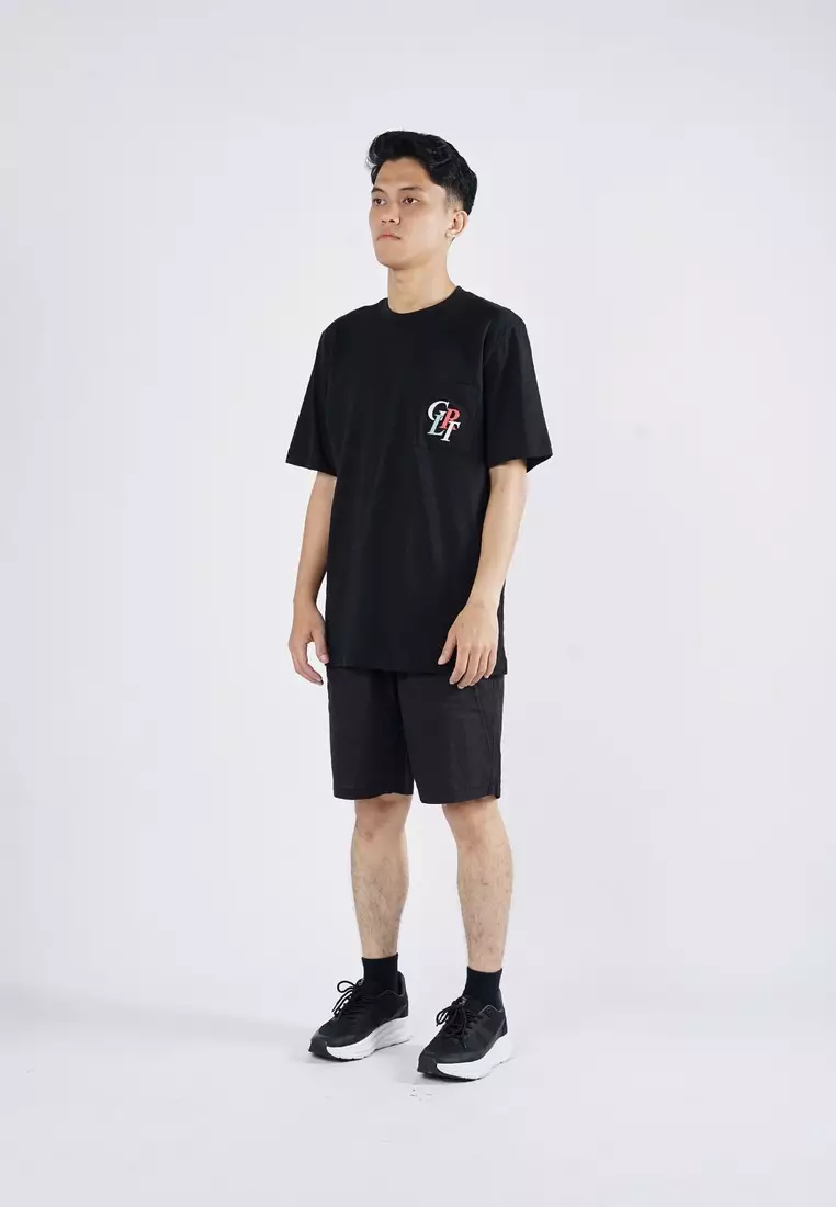 Greenlight Essential Men's T-Shirt Short Sleeve Regular Fit Cotton Pocket Logo Arashya C040125