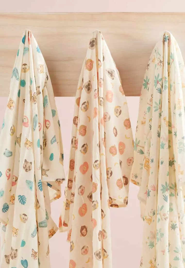 Buy Purebaby Organic Printed Muslin Wrap 2024 Online ZALORA