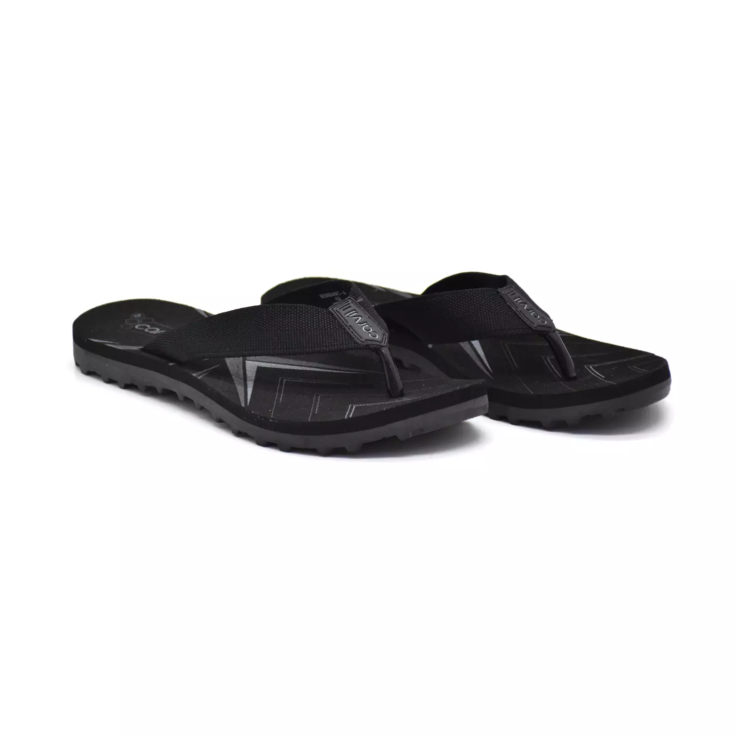 Carvil Sandal Pria Renzano-M Black
