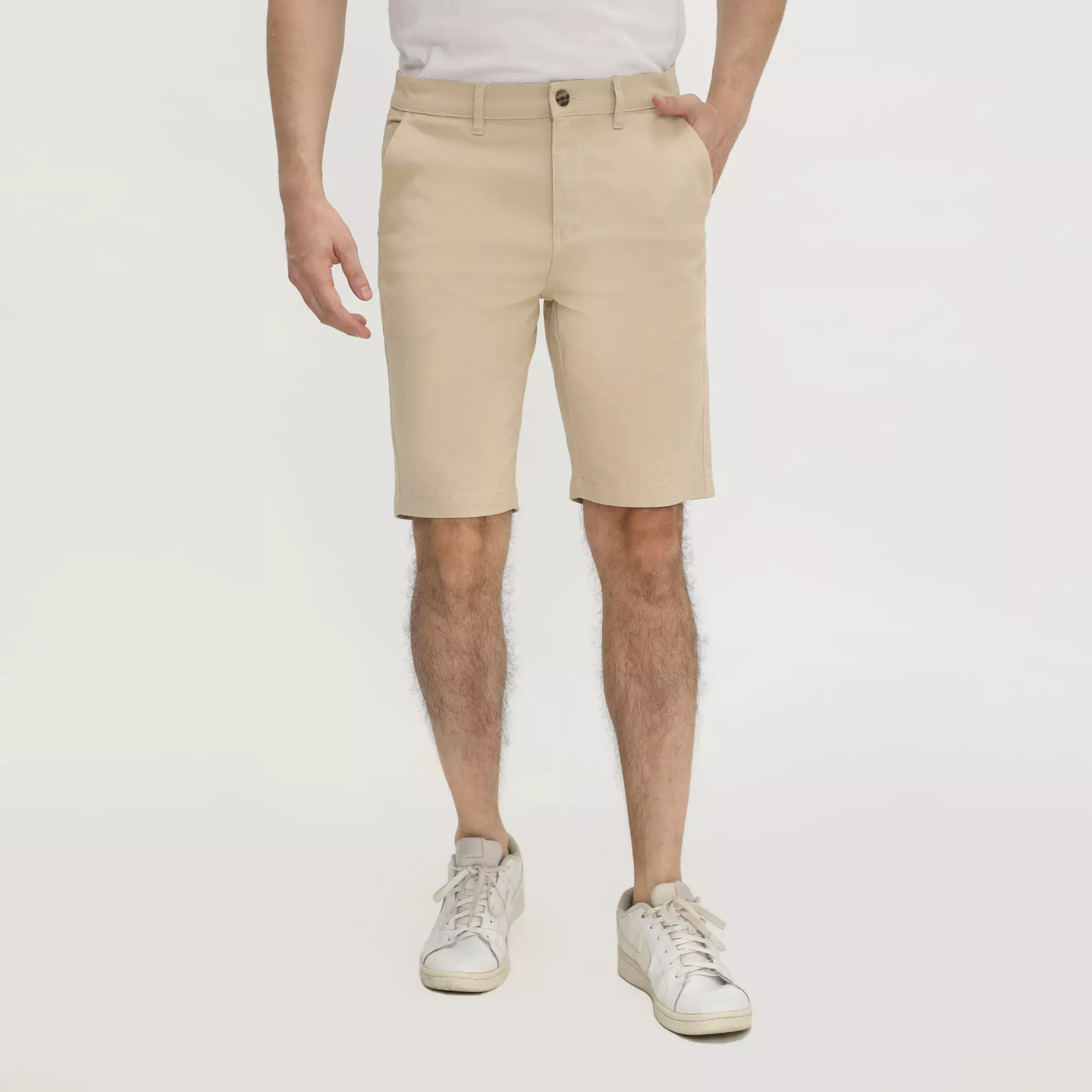 Platini Celana Pendek Chino Katun Cream 5370.12