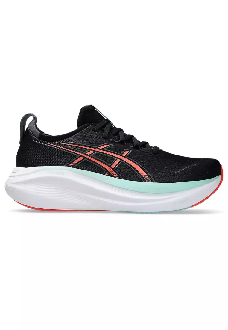 Buy ASICS GEL-NIMBUS 27 MEN RUNNING SHOES (BLACK) Online ZALORA