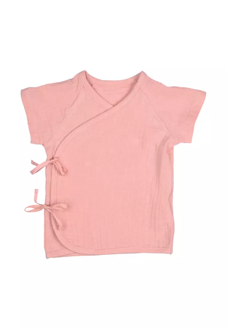 Mallows Lamu - Short Sleeves Side-Tie For Infants / Baby Clothes