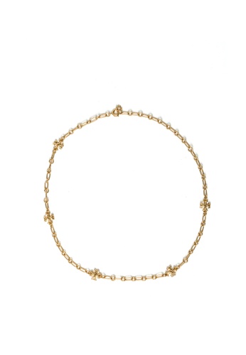 Buy Tory Burch Roxanne Chain Delicate Necklace Necklace 2023 Online |  ZALORA Singapore