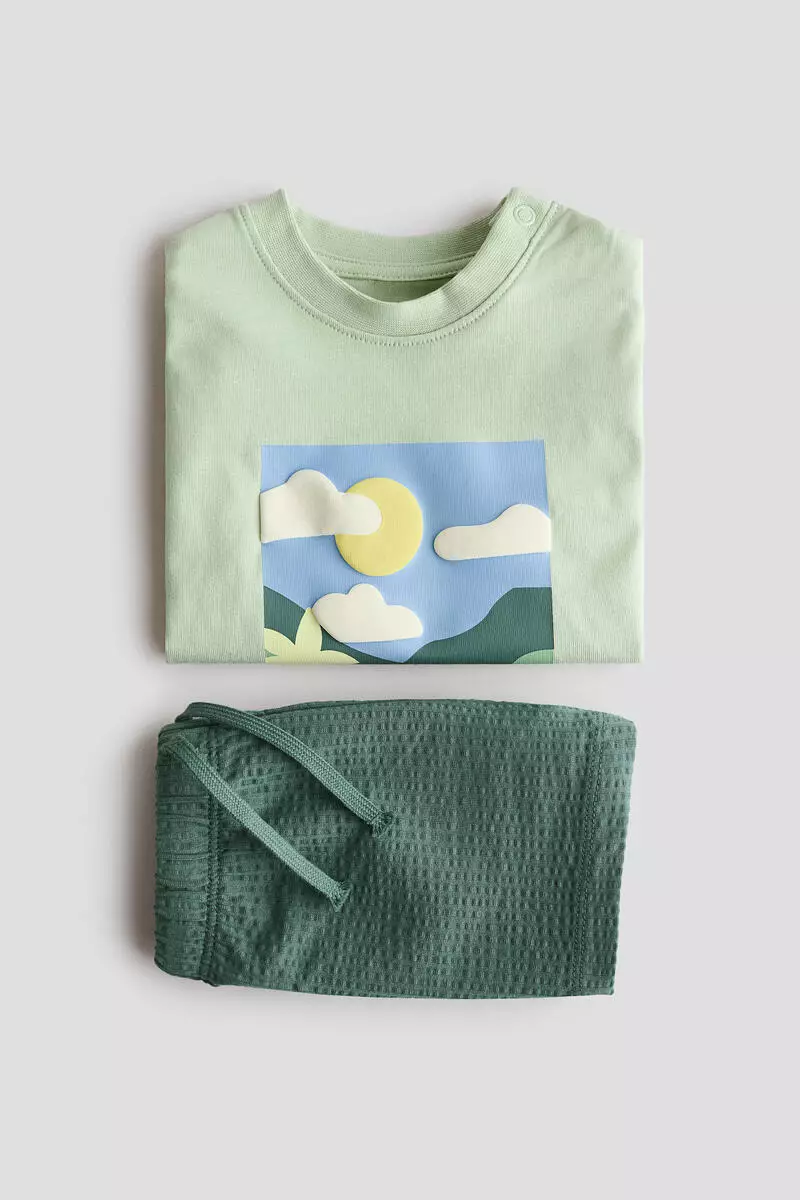 2-piece cotton jersey set
