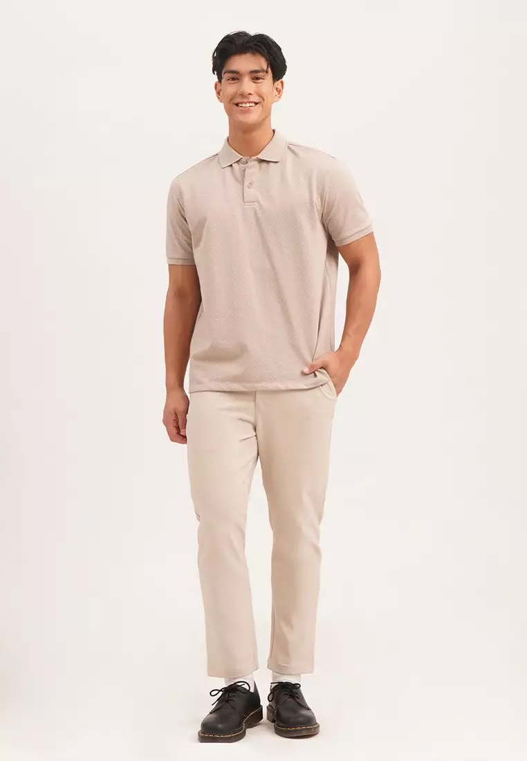 Penshoppe Relaxed Fit Jacquard Polo 2025 Buy Penshoppe Online