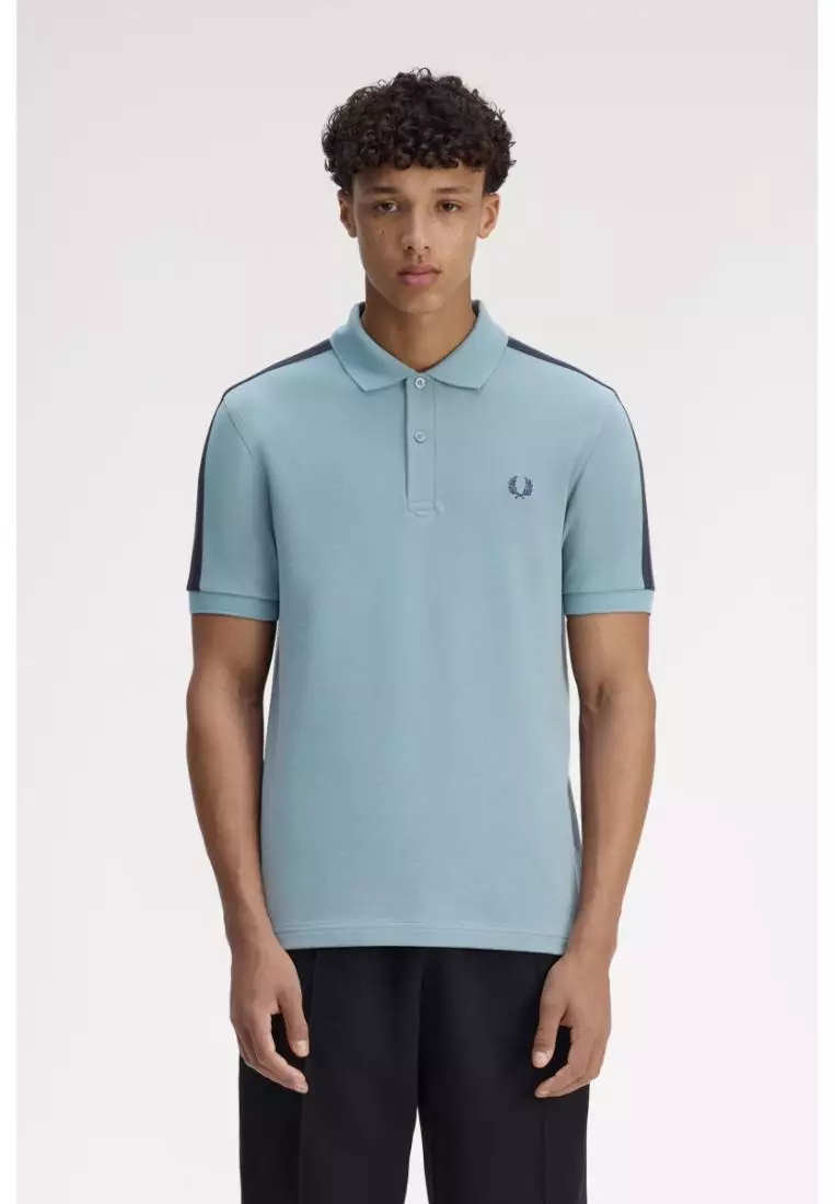 Buy Fred Perry Fred Perry M1727 Mesh Taped Polo Shirt (Stockport