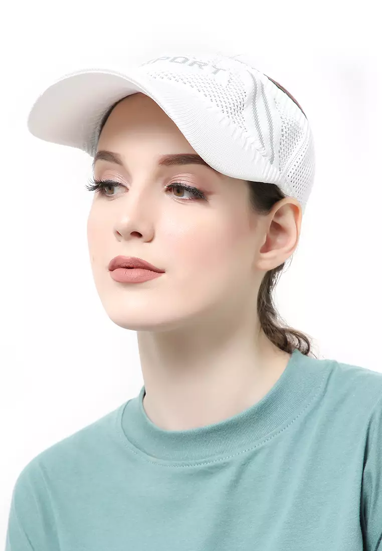 Zaskia Basball Cap Pelindung Matahari  Untuk Pria Dan Wanita - Putih