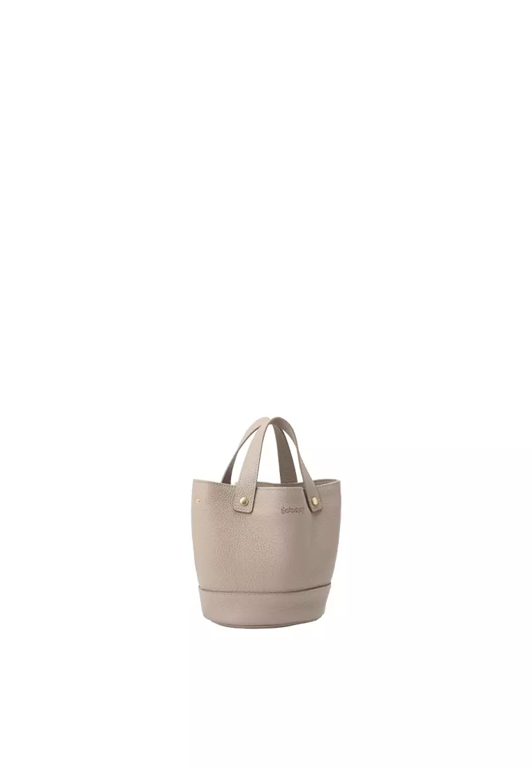 [Online Exclusive] JULIANA Mini Bucket Bag - Milkshake Latte