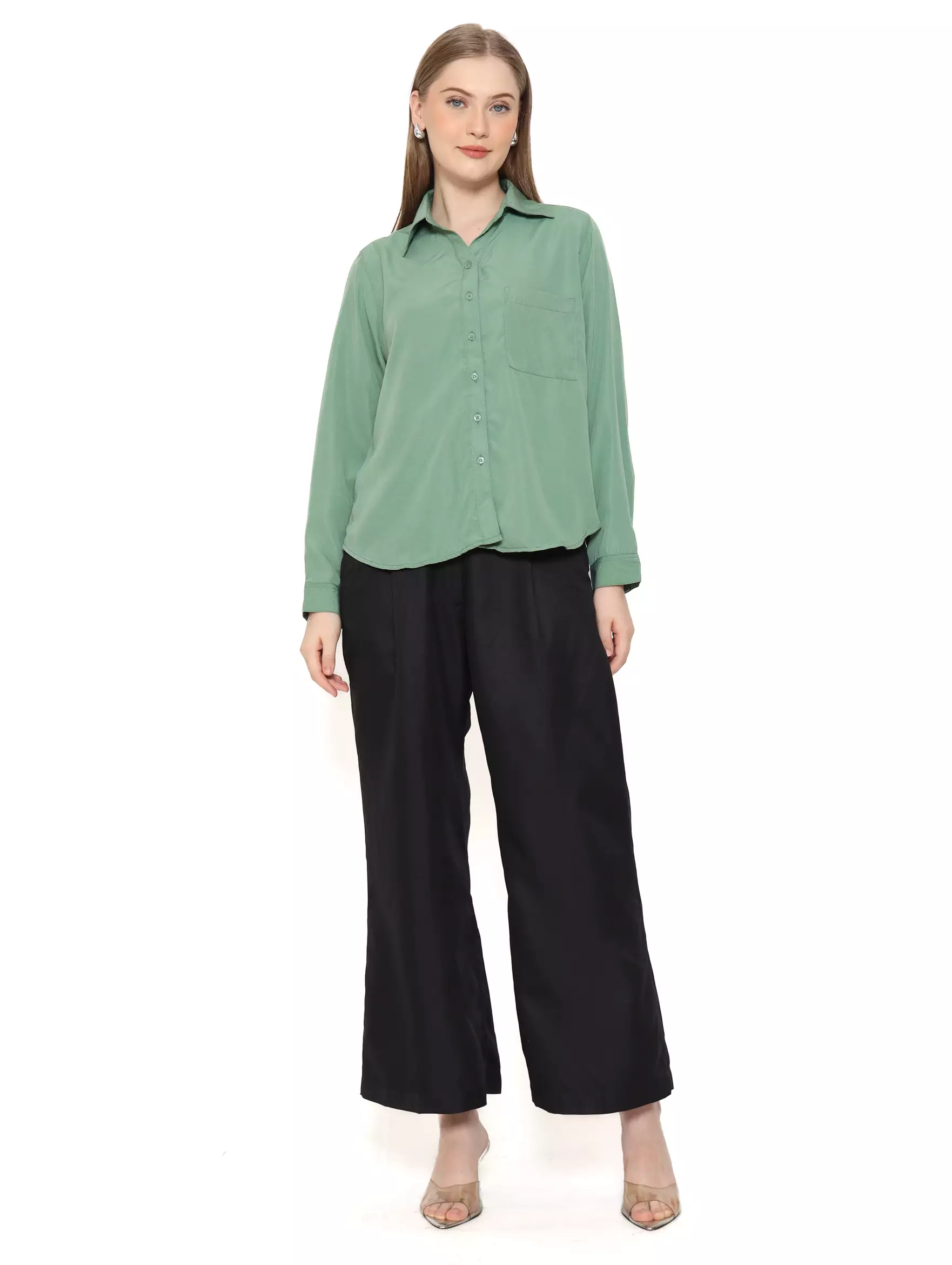 Rodeo - Kemeja Wanita - Liyara Shirt - Green