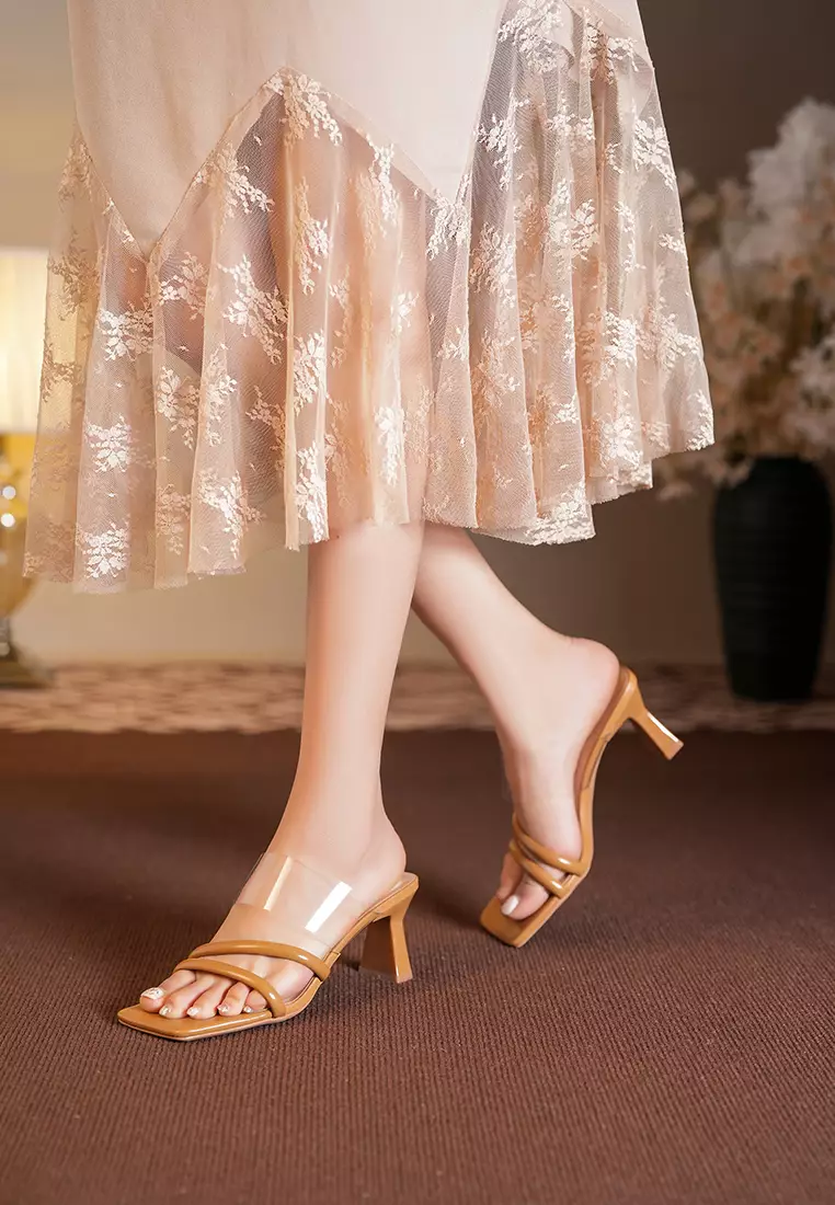 Buy Twenty Eight Shoes 6CM Triple Strap High Heel Sandals BY5165-3