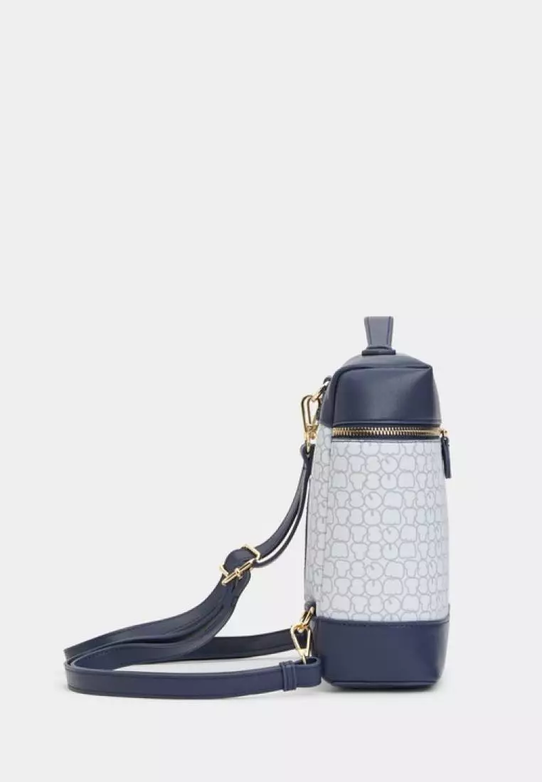 Tracey x Tsum Tsum Monogram Boxy 2-Way Bag Backpack Sling Bag