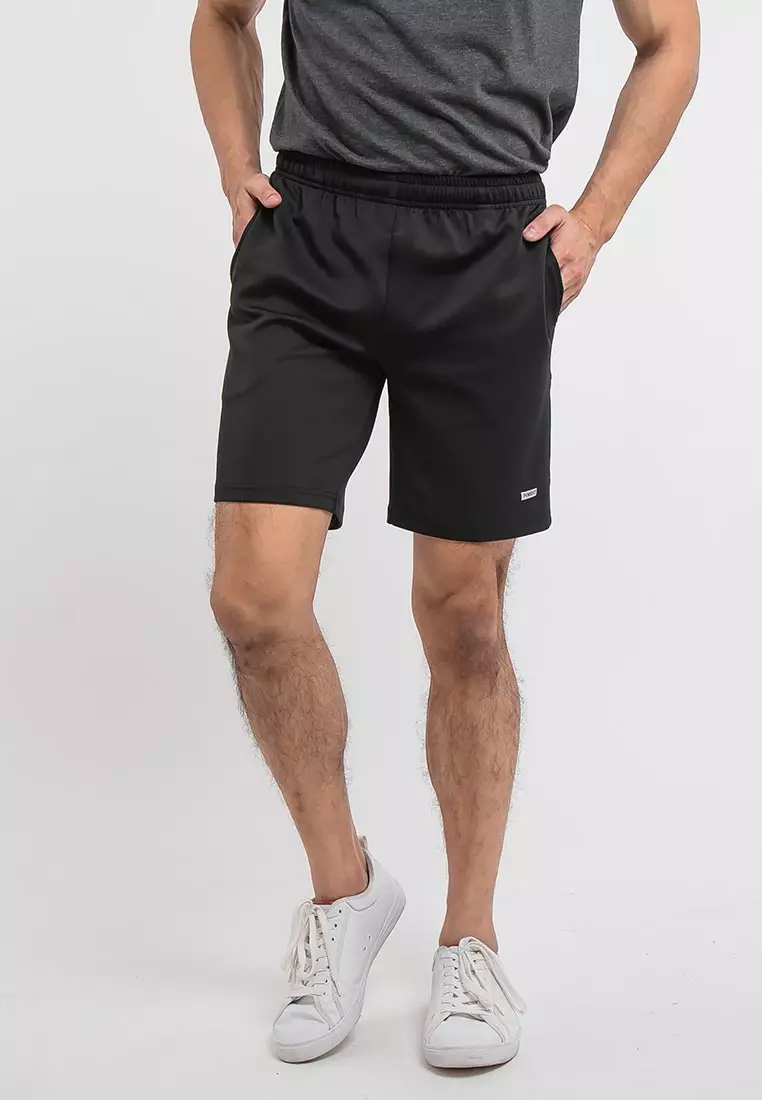 Forest Stretchable Casual Short Pants Men - Seluar Pendek Lelaki - 65724 - 01Black