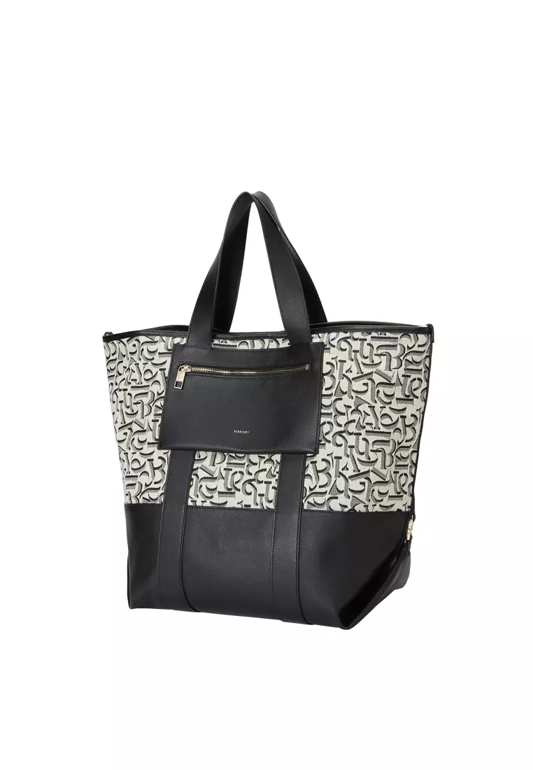 Nin 3-Way Canvas Tote Grand - Cream Beige