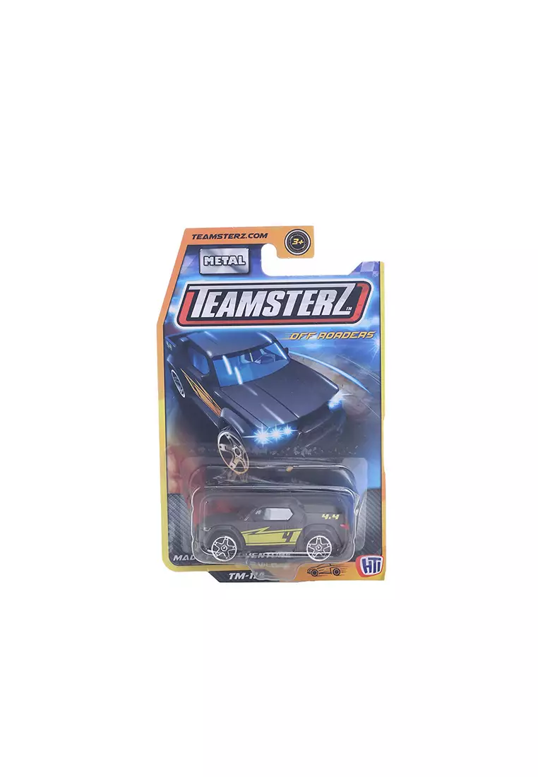 Mainan Anak Mobil Teamsterz Diecast Type L Mobil Off Roaders Hitam TM-11A
