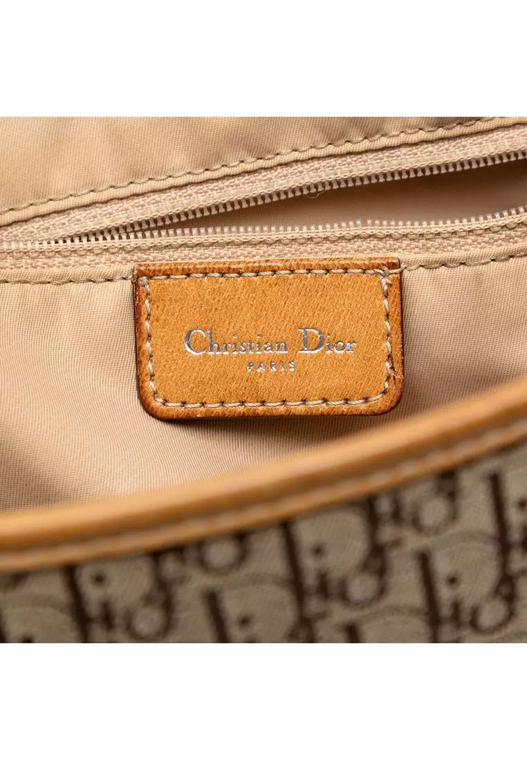 Pre-Loved Dior Diorissimo Trotter Canvas Tote