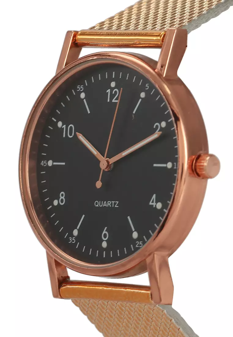 Gold face watch outlet