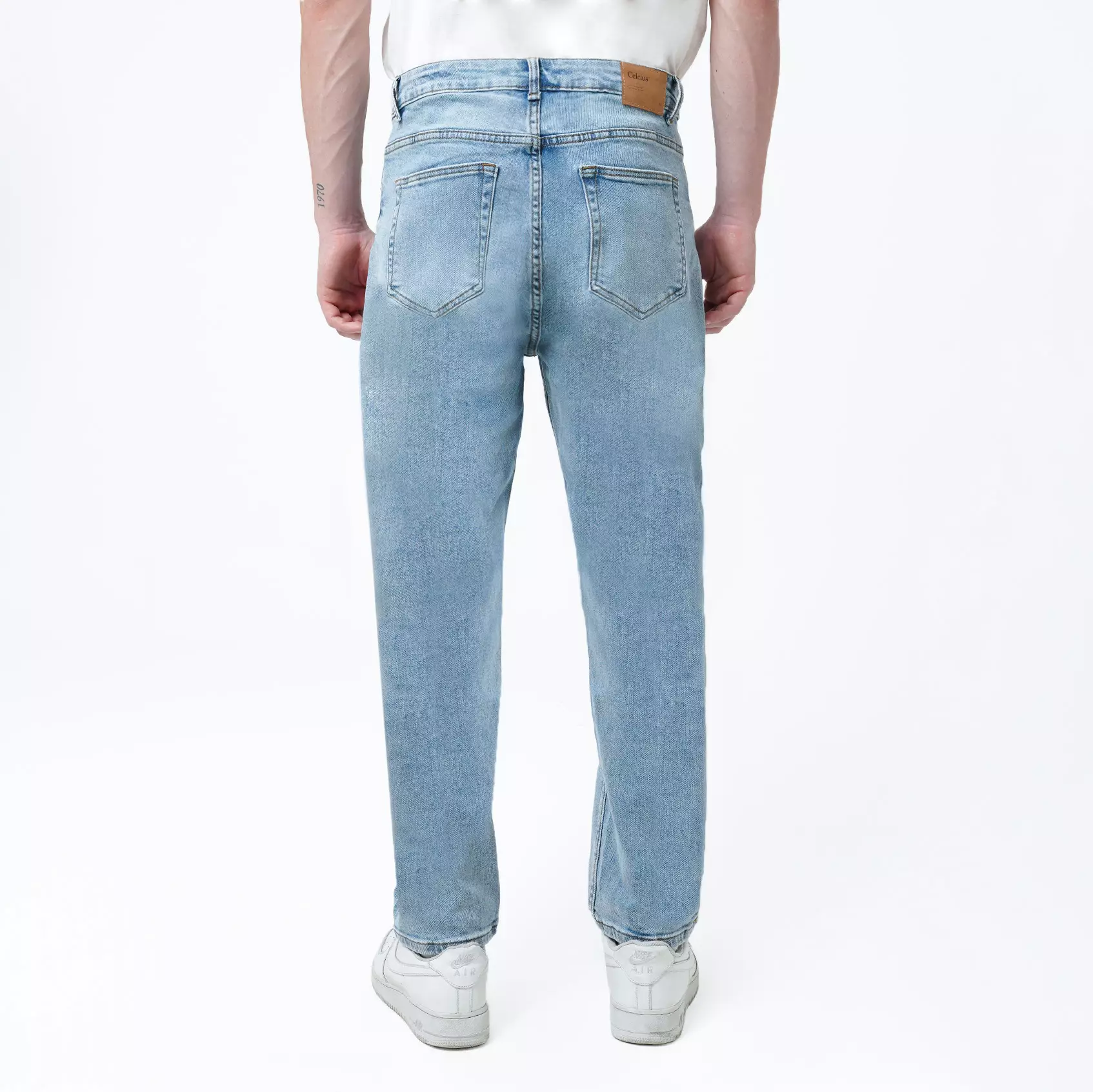 CELCIUS Celana Denim Straight Fit I31000399C Biru