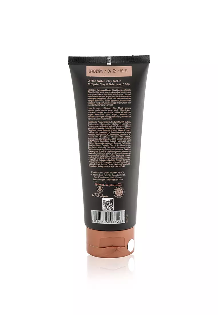 Natasha Coffee Masker Clay Bubble