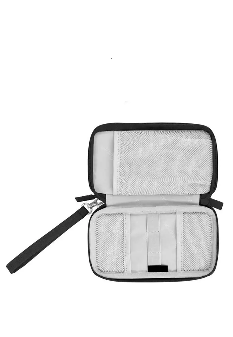 Ars Tas Gadget Organizer Large Compartment Design Simple Material Canvas ORIGINAL - Black