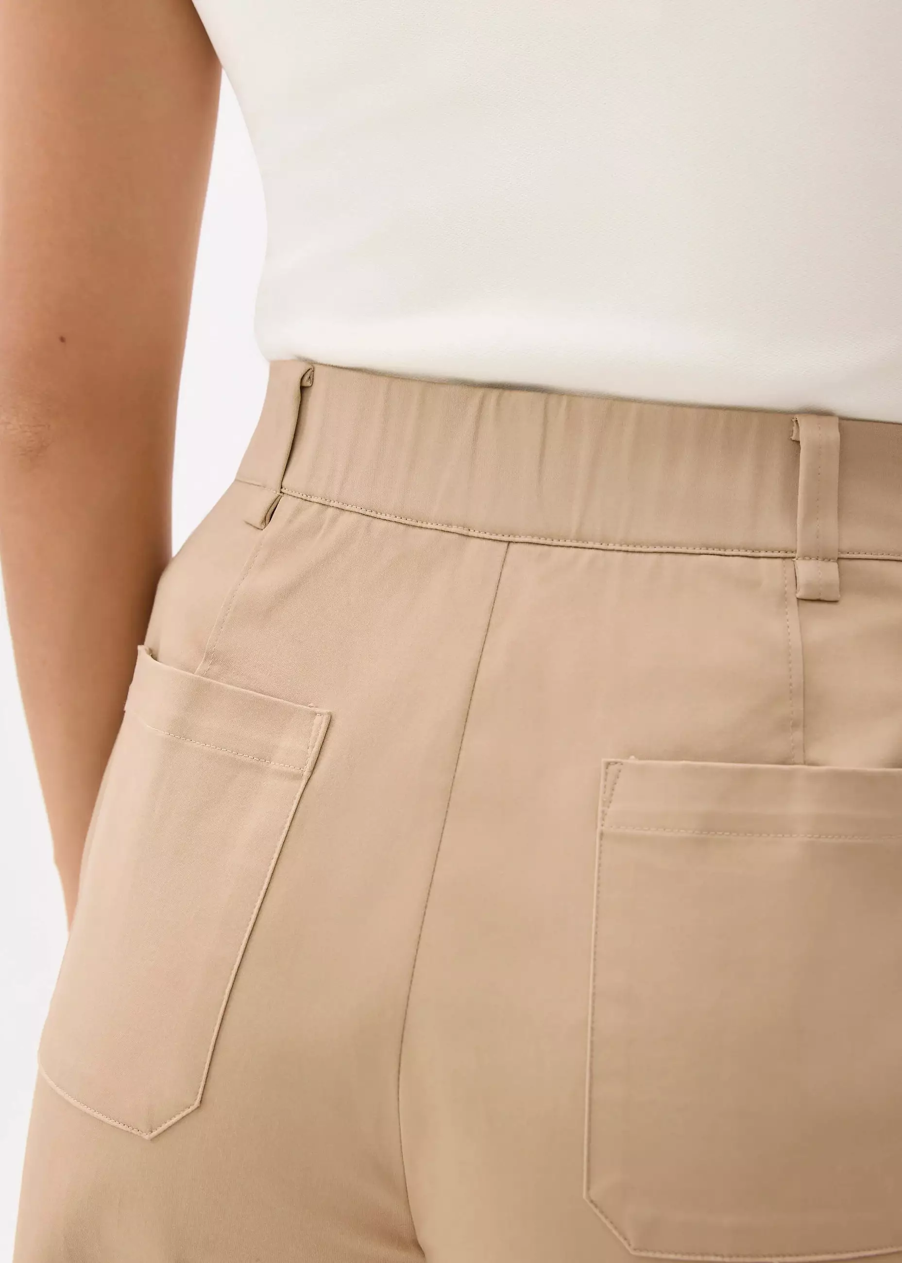 Celana Panjang Wanita - Jin Elastic Cotton Chino Pants