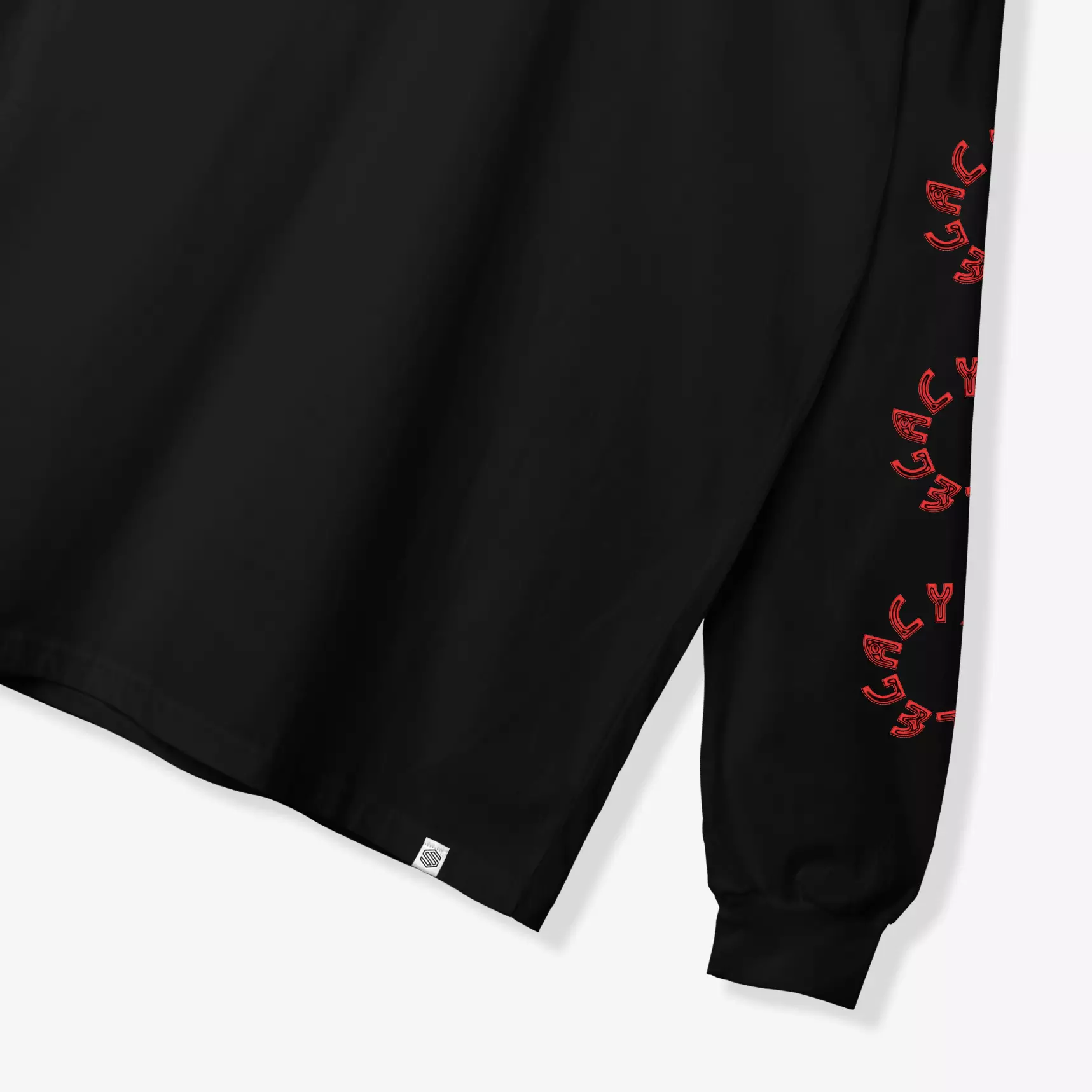 OOTDSUPPLY Longsleeve Legacy Black & White l Kaos Lengan Panjang Pria dan Wanita LS018