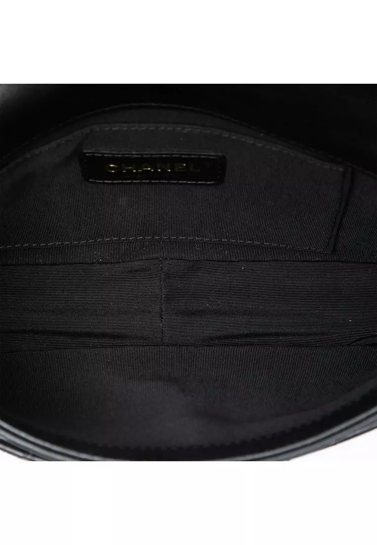 Pre-Loved Chanel Medium Quilted Lambskin Private Affair Camellia Flap