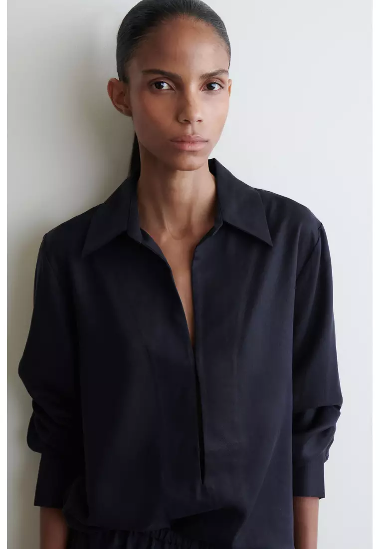 OPEN-COLLAR SHIRT