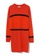 b+ab orange Panelled knit dress C6796AAFEC9472GS_1