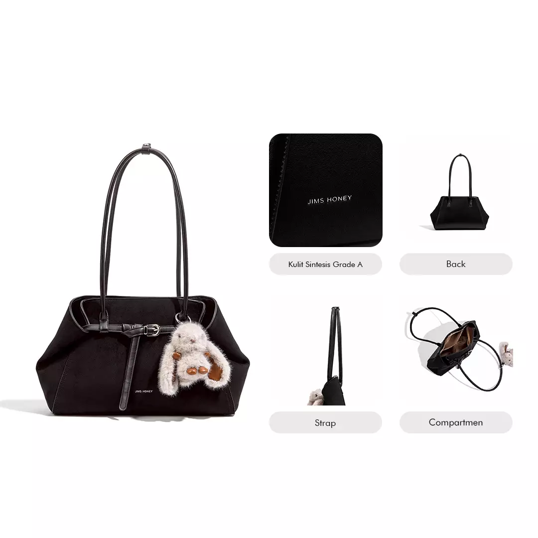 JIMS HONEY - AURELIE BAG - BLACK