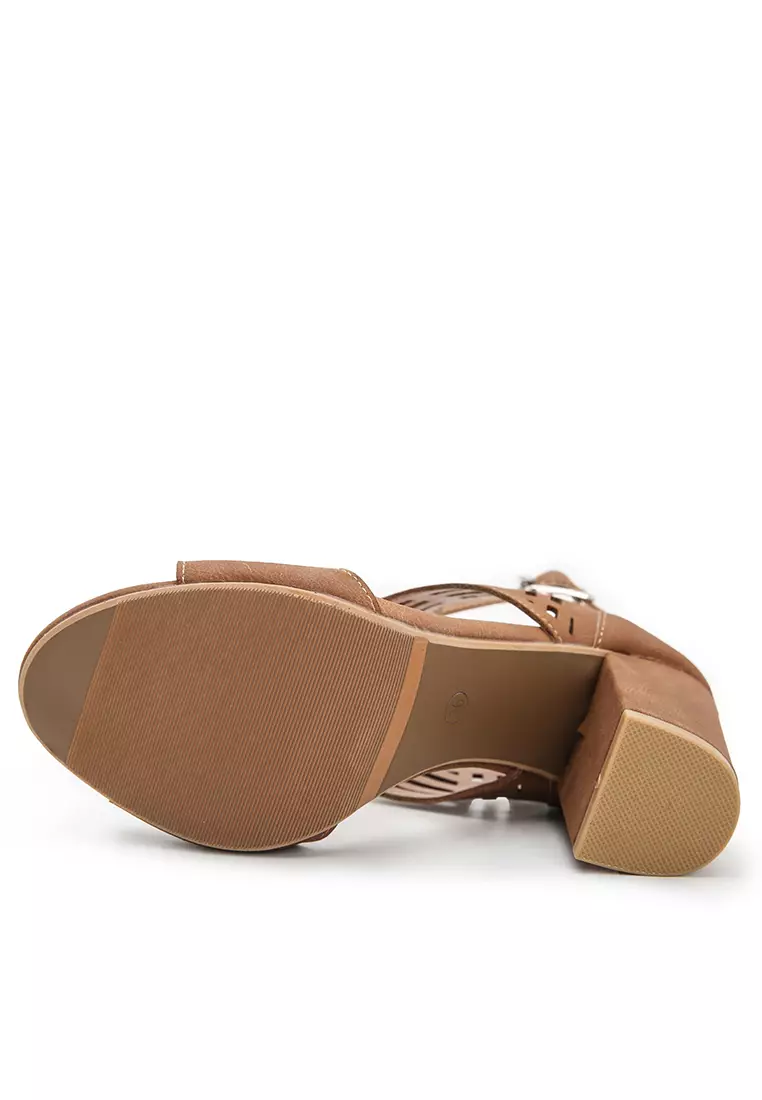 8CM Hollow Strap High Heel Sandals WTY1719-5