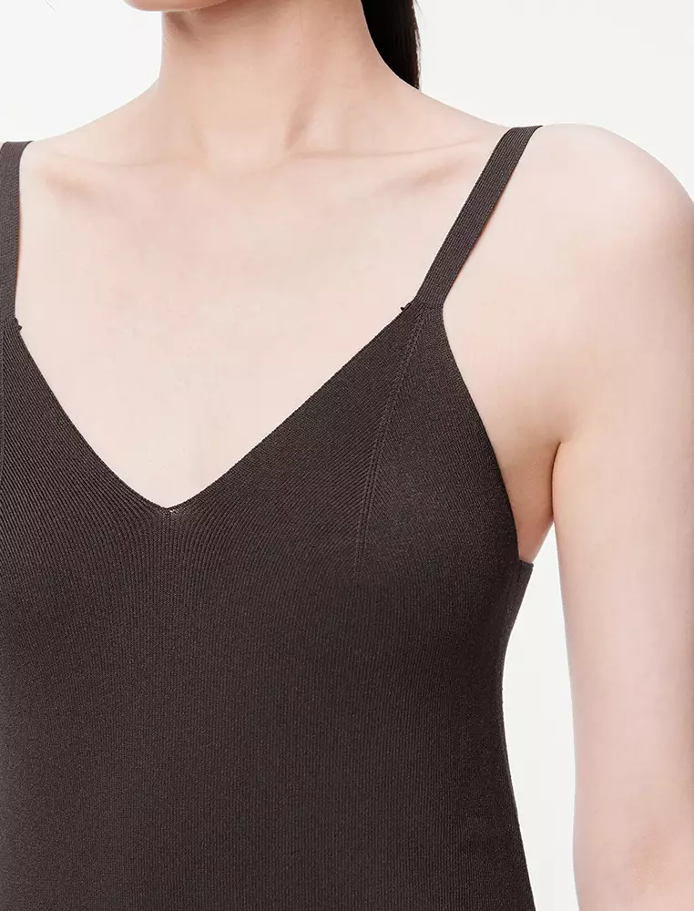 V-Neck Utility Mid-Length Vest