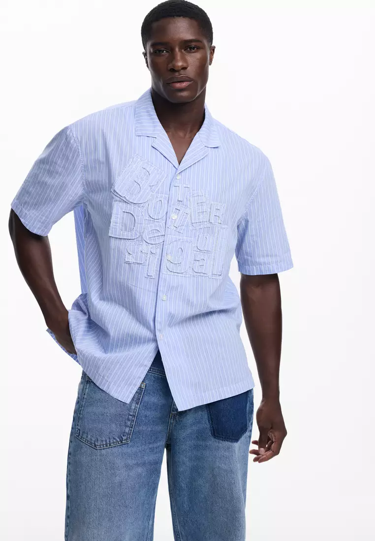 Short-sleeve shirt with Botter lettering