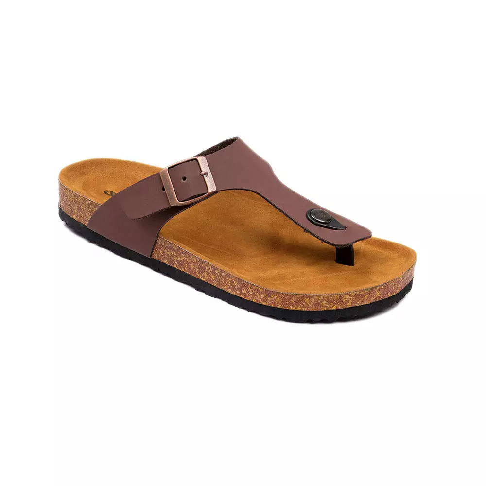 Sandal Jepit Slide Pria Footstep Footwear – Tora Brown