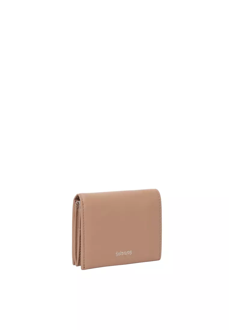 Snap Button Wallet - Coral