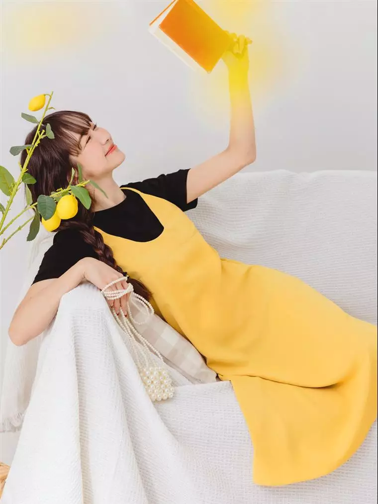 Chiffon yellow discount